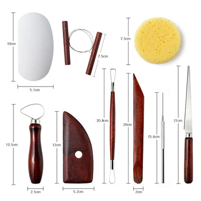 Kit outils poterie